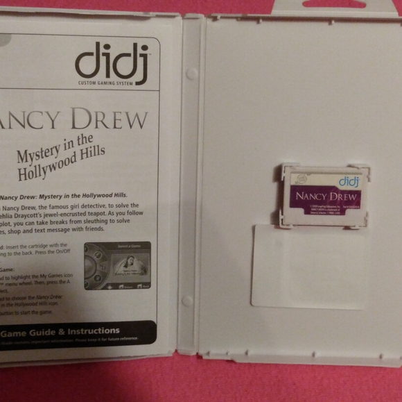 Nancy Drew Leap Frog Game Cartridge - Picture 2 of 4